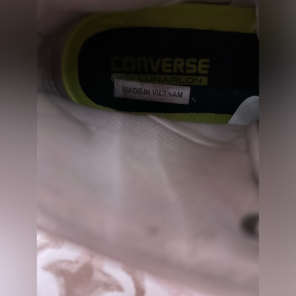 High top Converse Chuck 2 White Canvas w/ Lunarlon Sz 9 - Picture 10 of 16